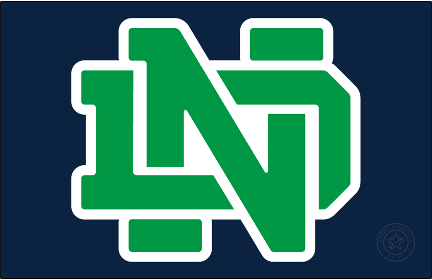 Notre Dame Fighting Irish 2006-2015 Alt on Dark Logo v3 DIY iron on transfer (heat transfer)